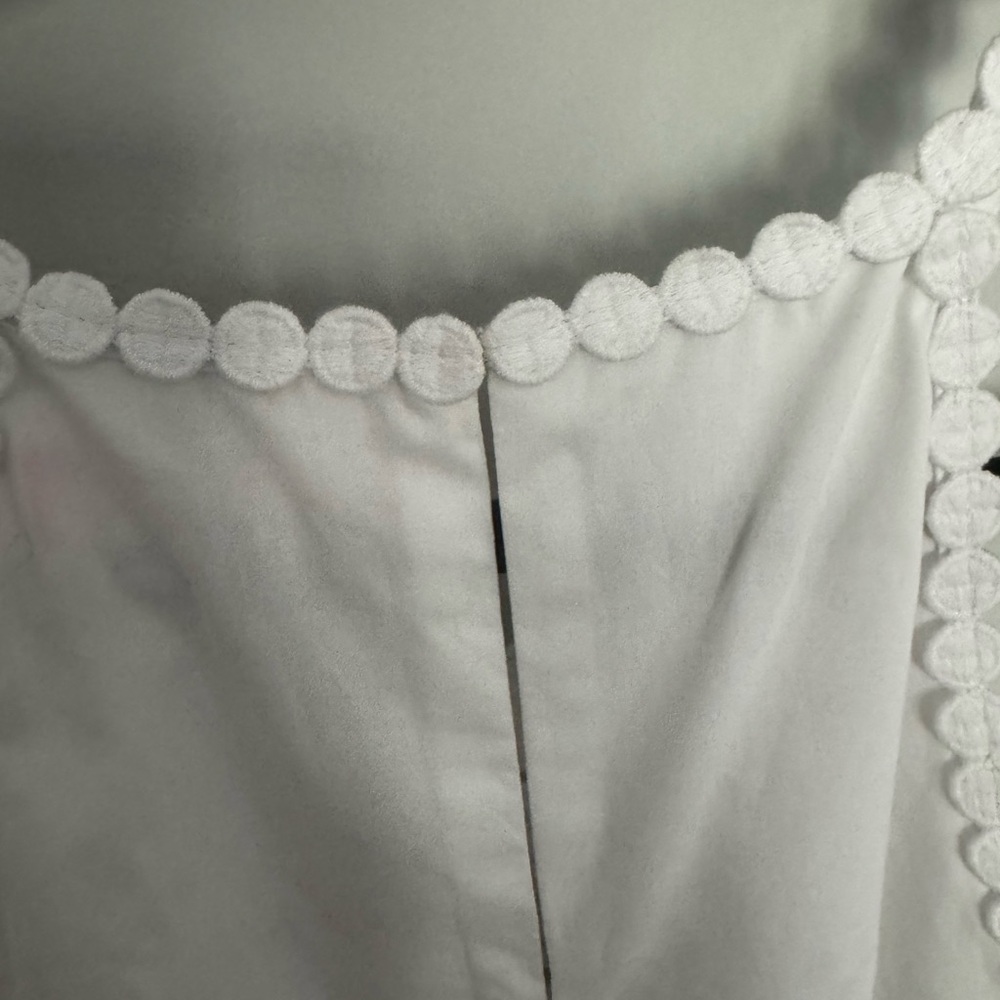 Lilly Pulitzer White Crochet Halter Top - Picture 4 of 5